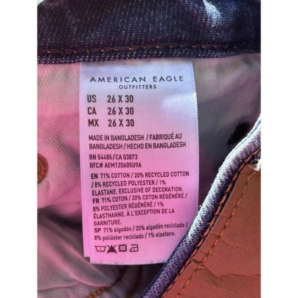 american eagle jeans men slim straight 26x30‎